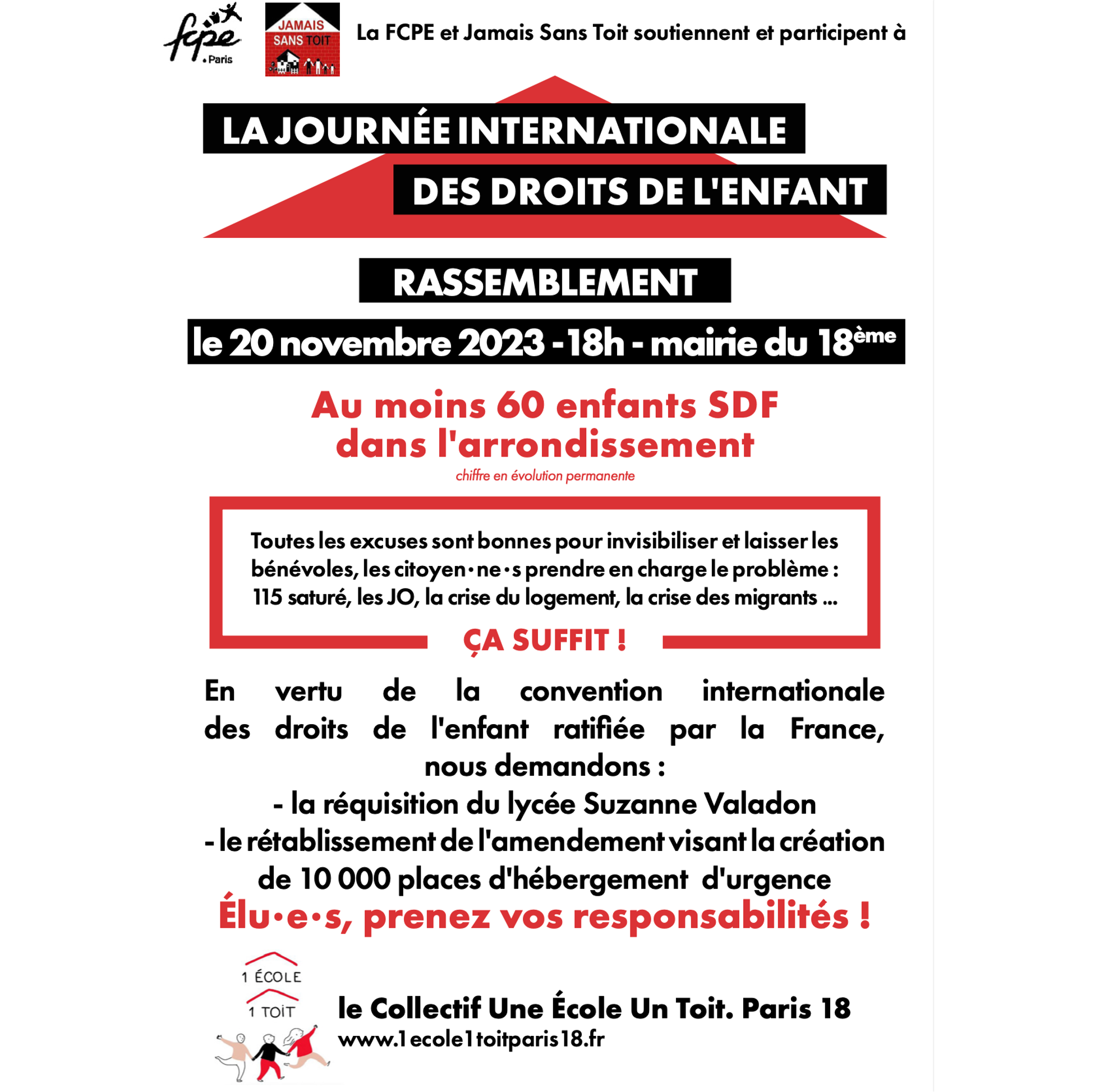 Action Journée de l'enfant